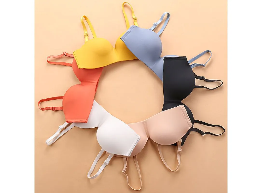 Invisible Push Up Strapless Bra For Wedding Without Strap Women Sexy Wireless Bralette Top Lingerie Brassiere Seamless Underwear