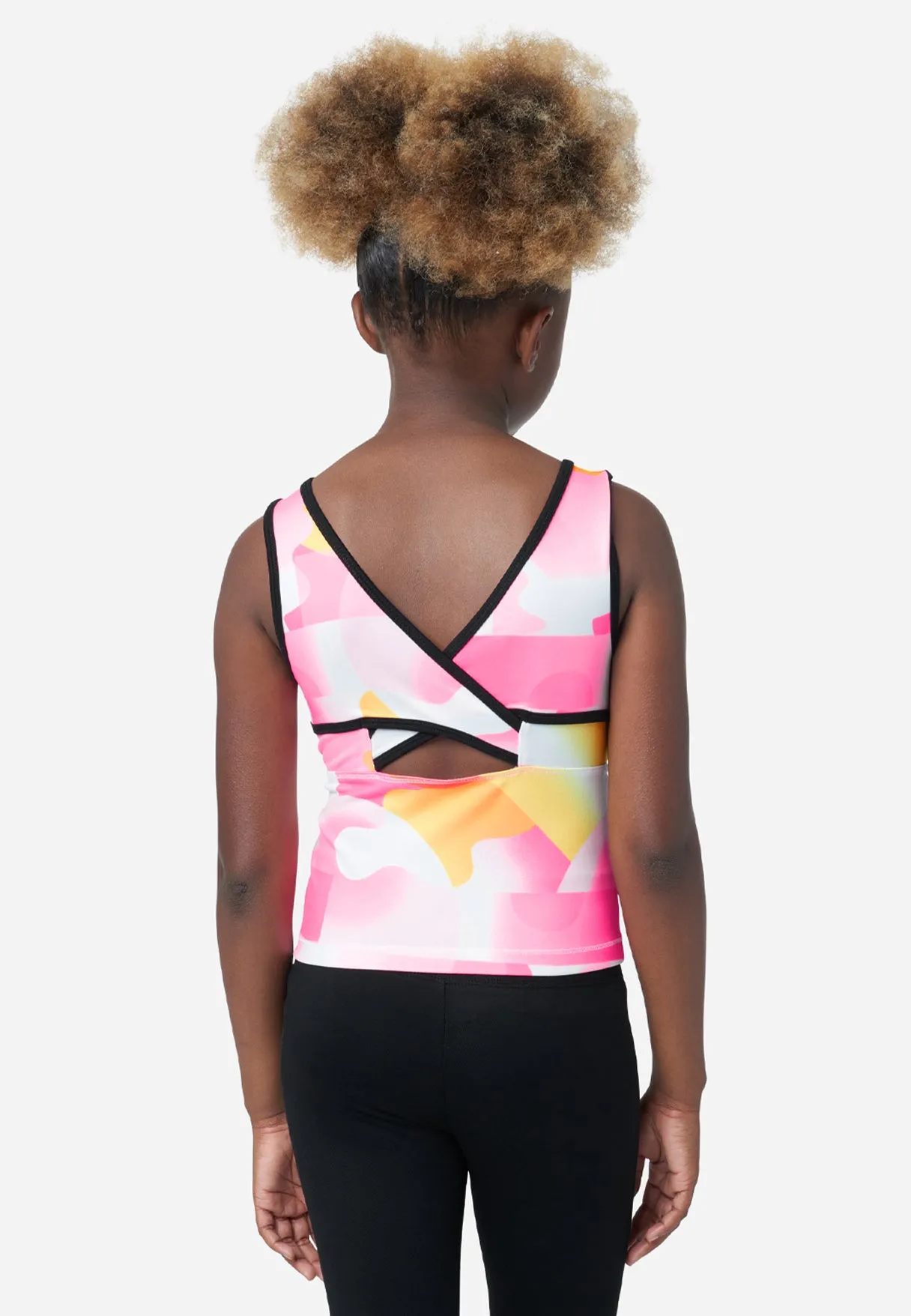 J Sport Cropped Active Tank