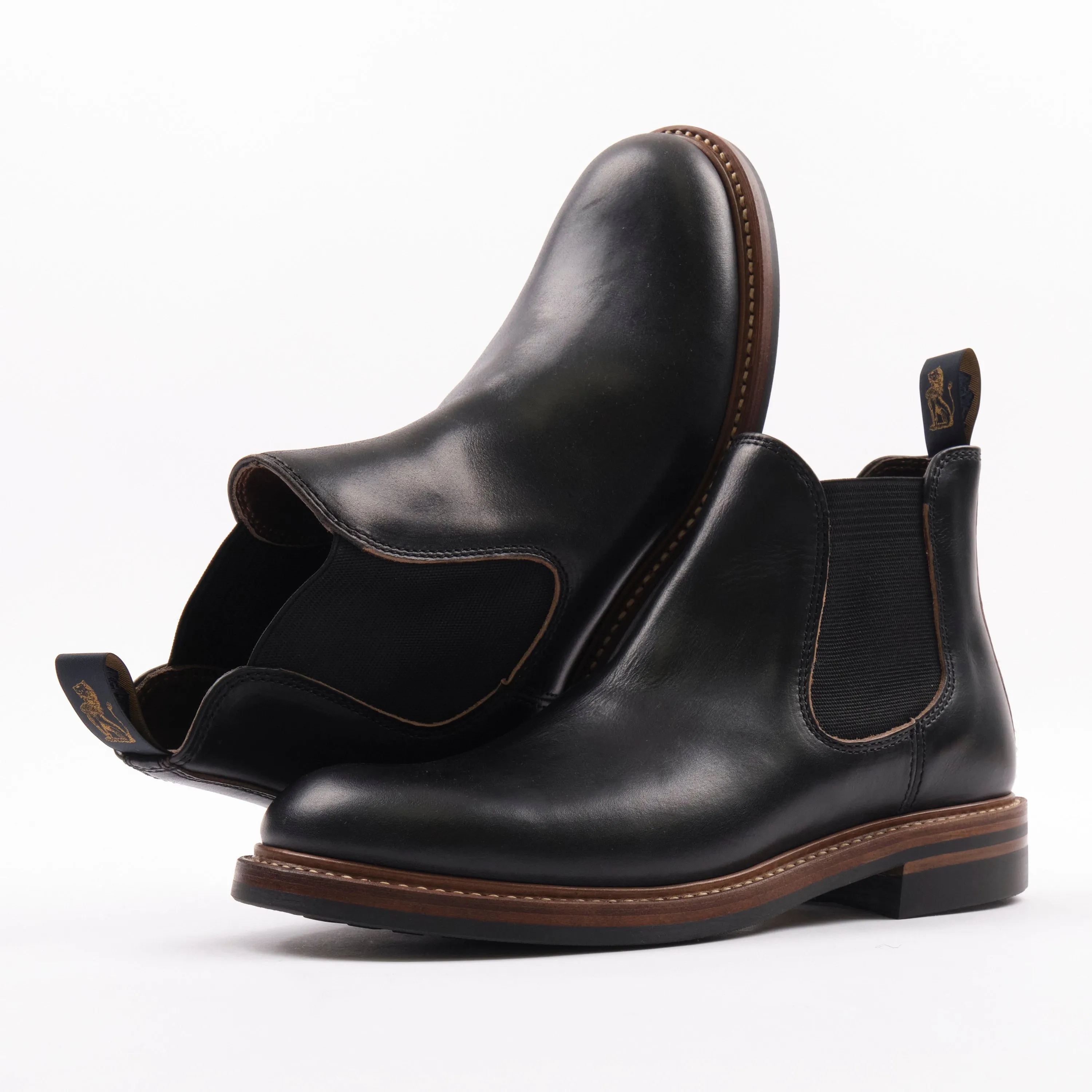 John Lofgren Chelsea Boots Black CXL