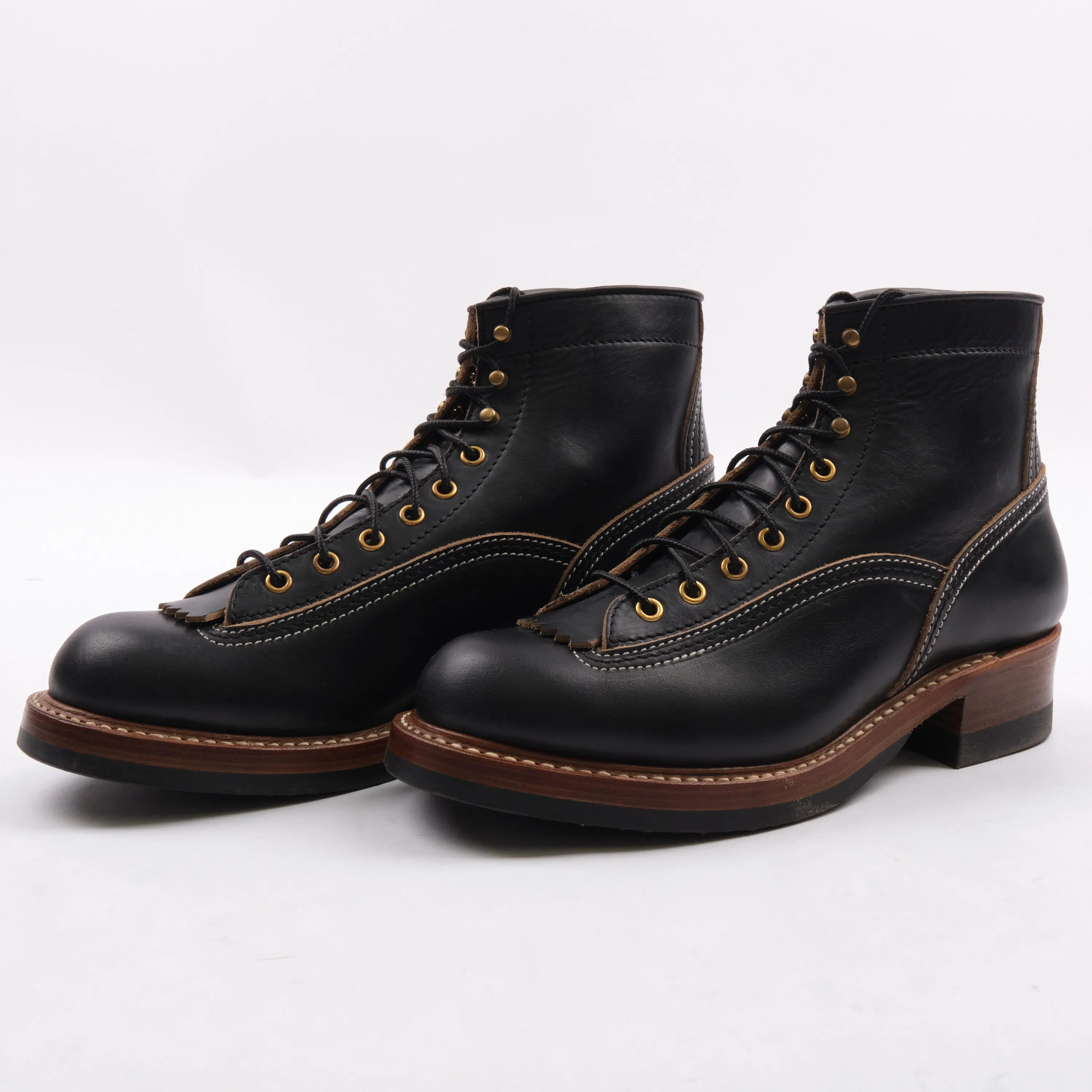 John Lofgren Donkey Puncher Boots Horween Chromexcel Black