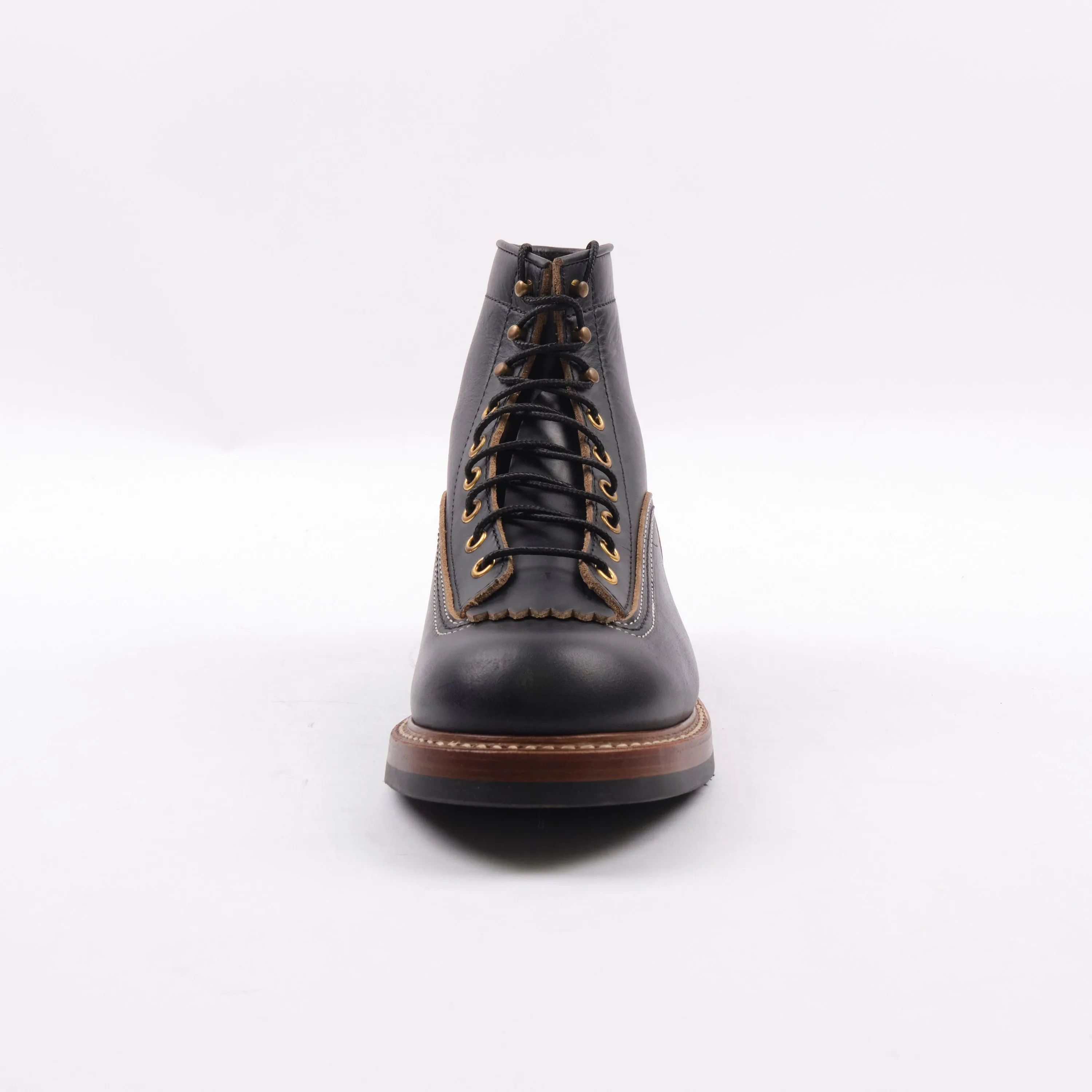 John Lofgren Donkey Puncher Boots Horween Chromexcel Black