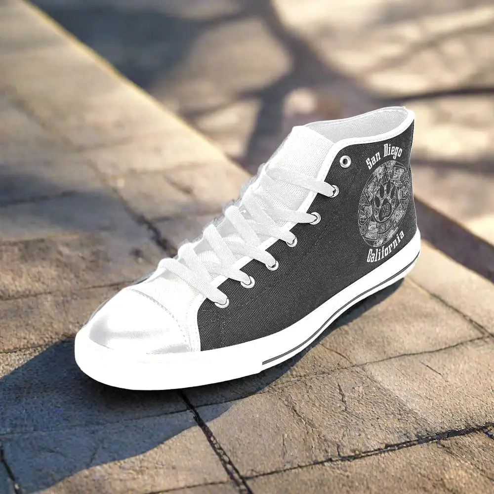 K9 San Diego Women's Classic High Top Canvas Shoes