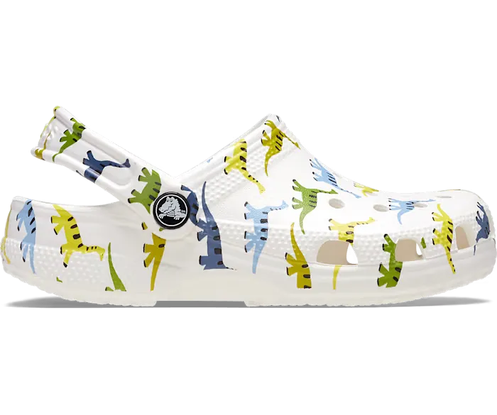 Kids' Character Print Dino Clog