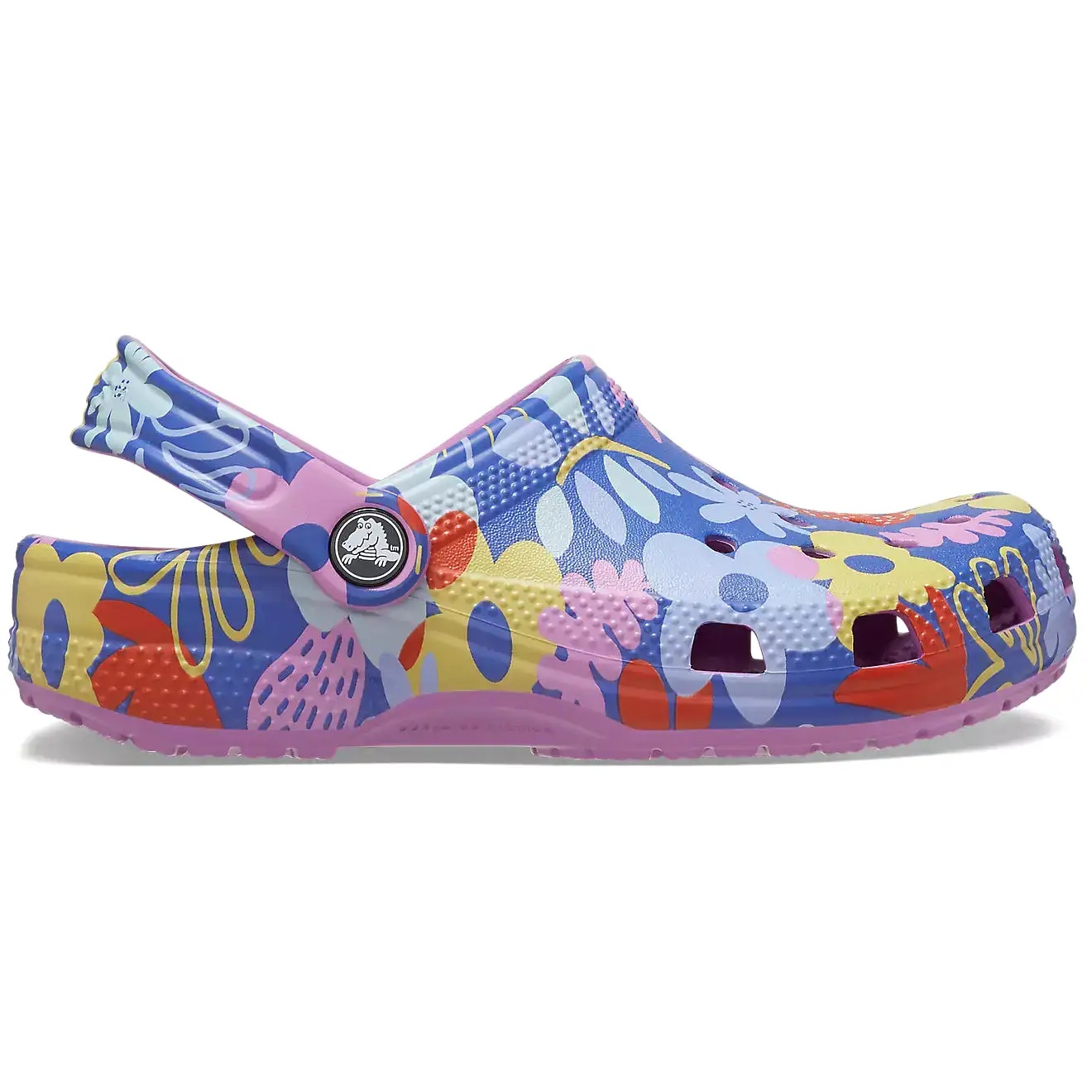 Kids' Printed Floral Classic Clog