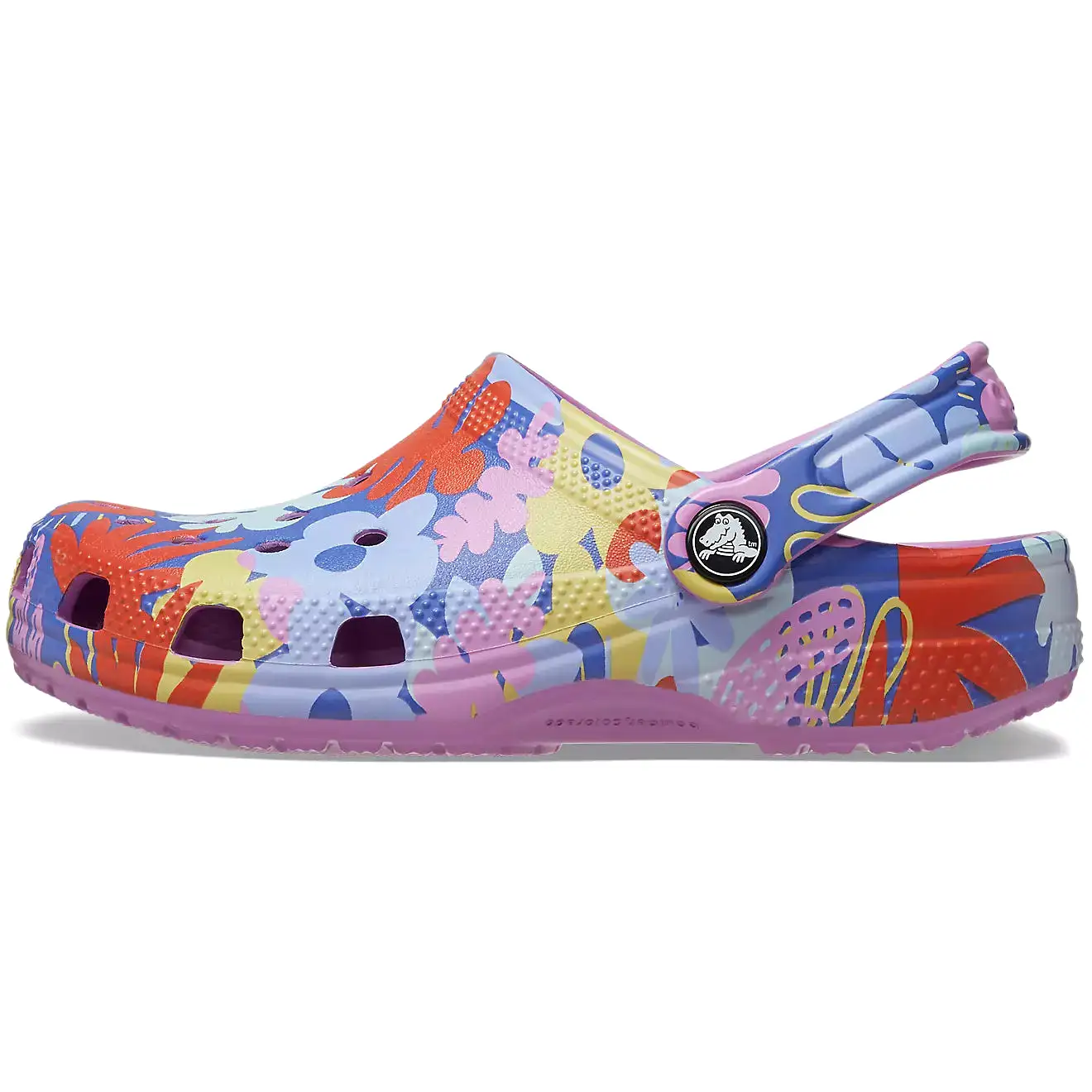 Kids' Printed Floral Classic Clog