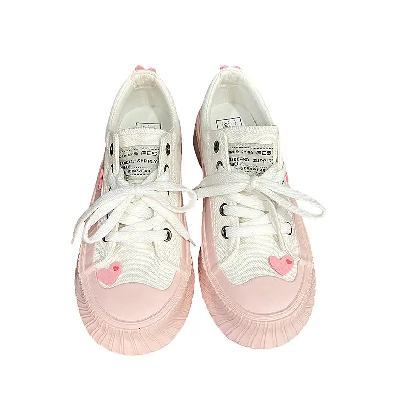 Love Cute Plush Canvas Shoes - Kimi