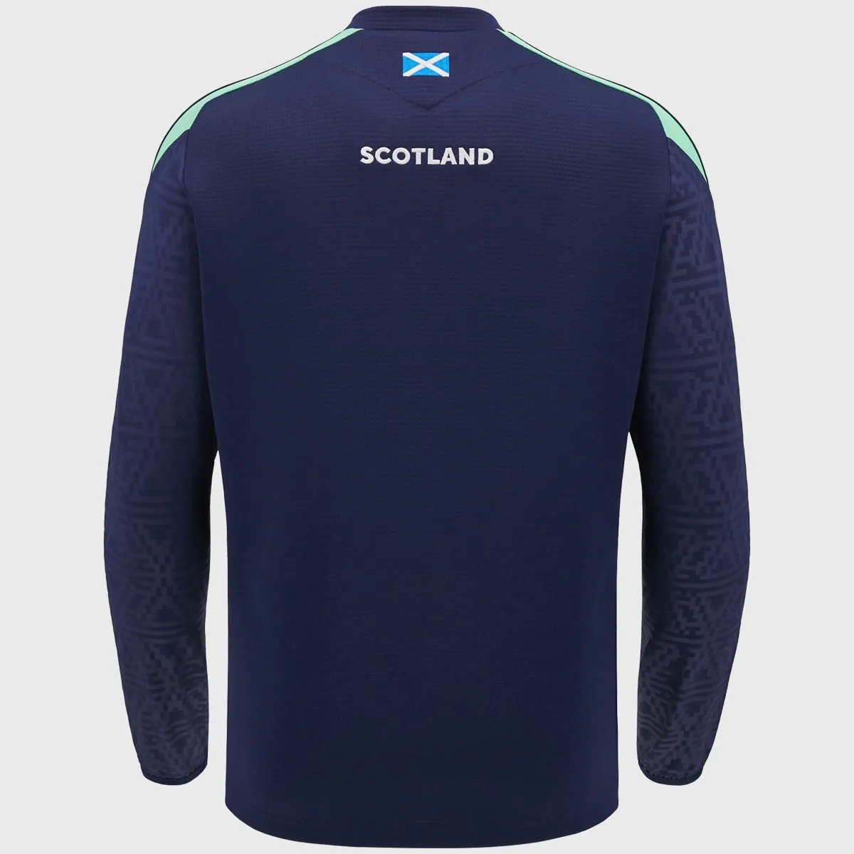 Macron Scotland Rugby Crew Sweatshirt Navy