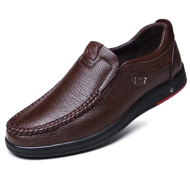 Man Genuine Leather casual Shoes