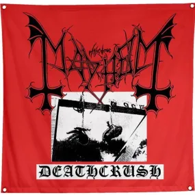 Mayhem Deathcrush Flag