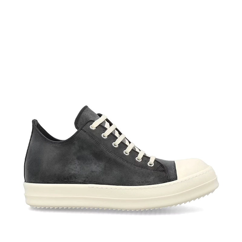 Men’s All-Season Canvas Shoes, Black Low-Top 