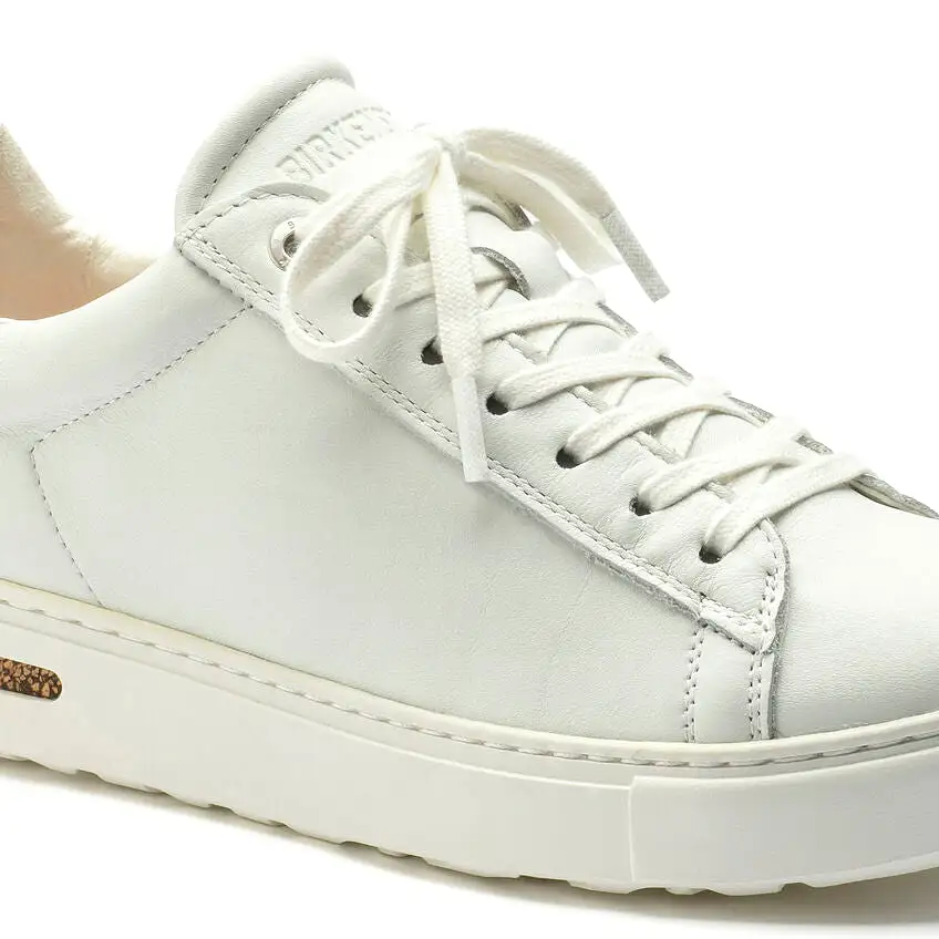 Men's Bend White Leather