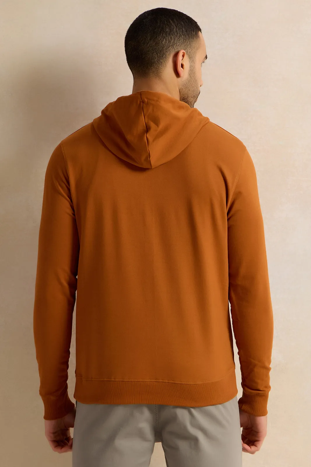 Mens Fleese Hooded Sweatshirt