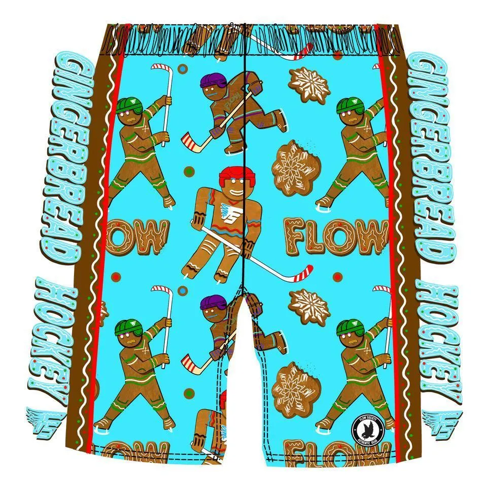 Mens Gingerbread Hockey Shorts