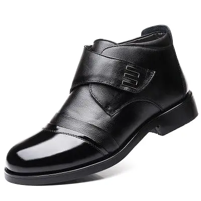 Men's leather business casual shoes