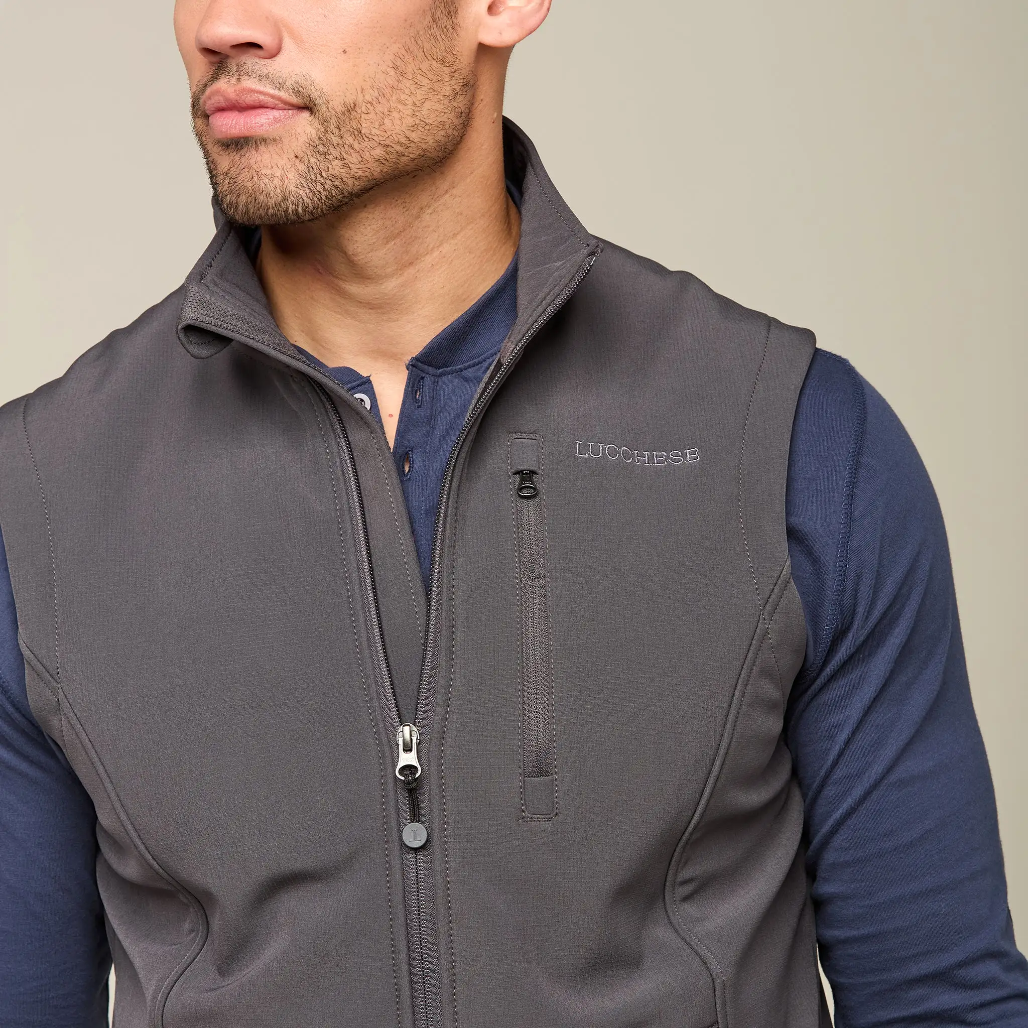 Men's Ripstop Vest :: Grey