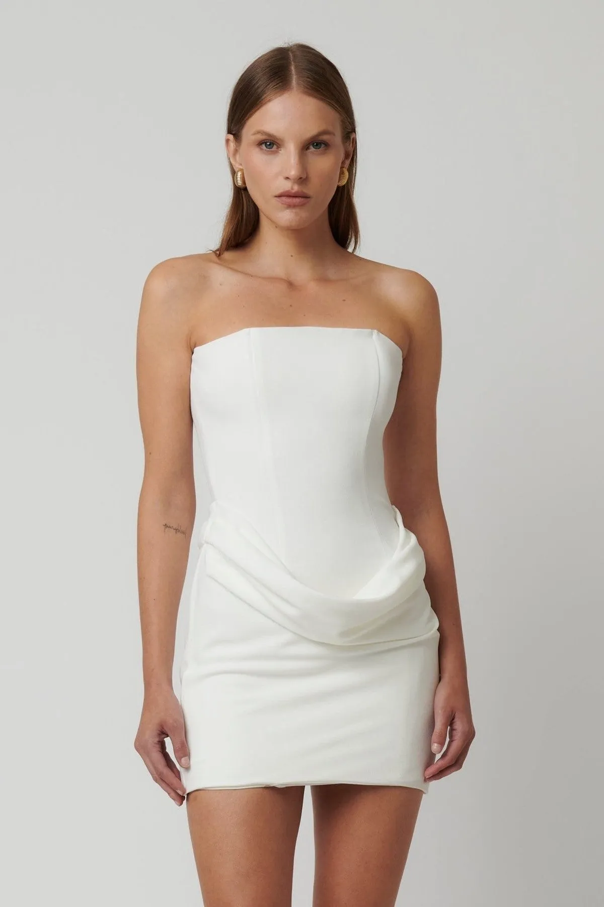 Merci Mini Dress - White