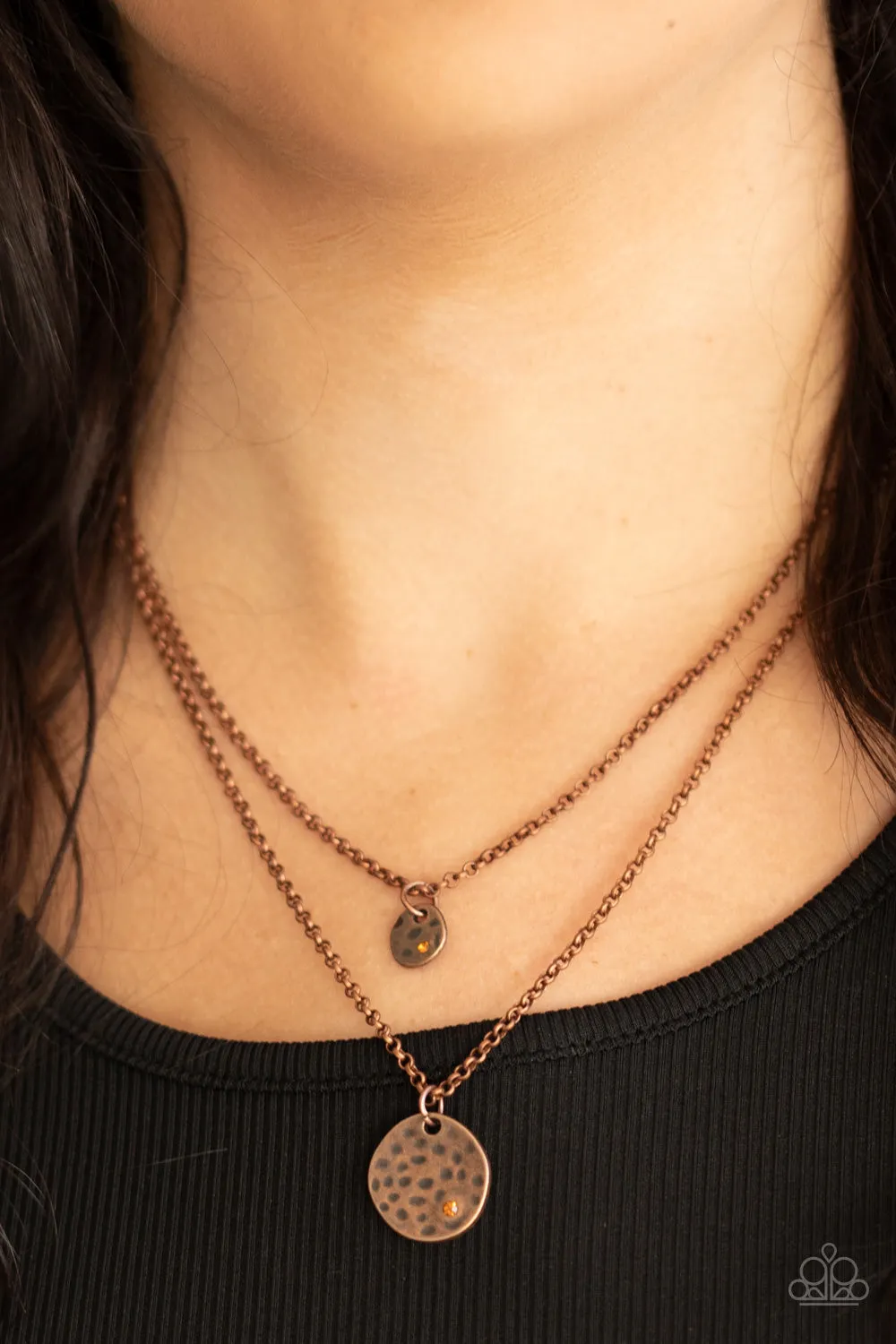 Modern Minimalist - Copper Necklace