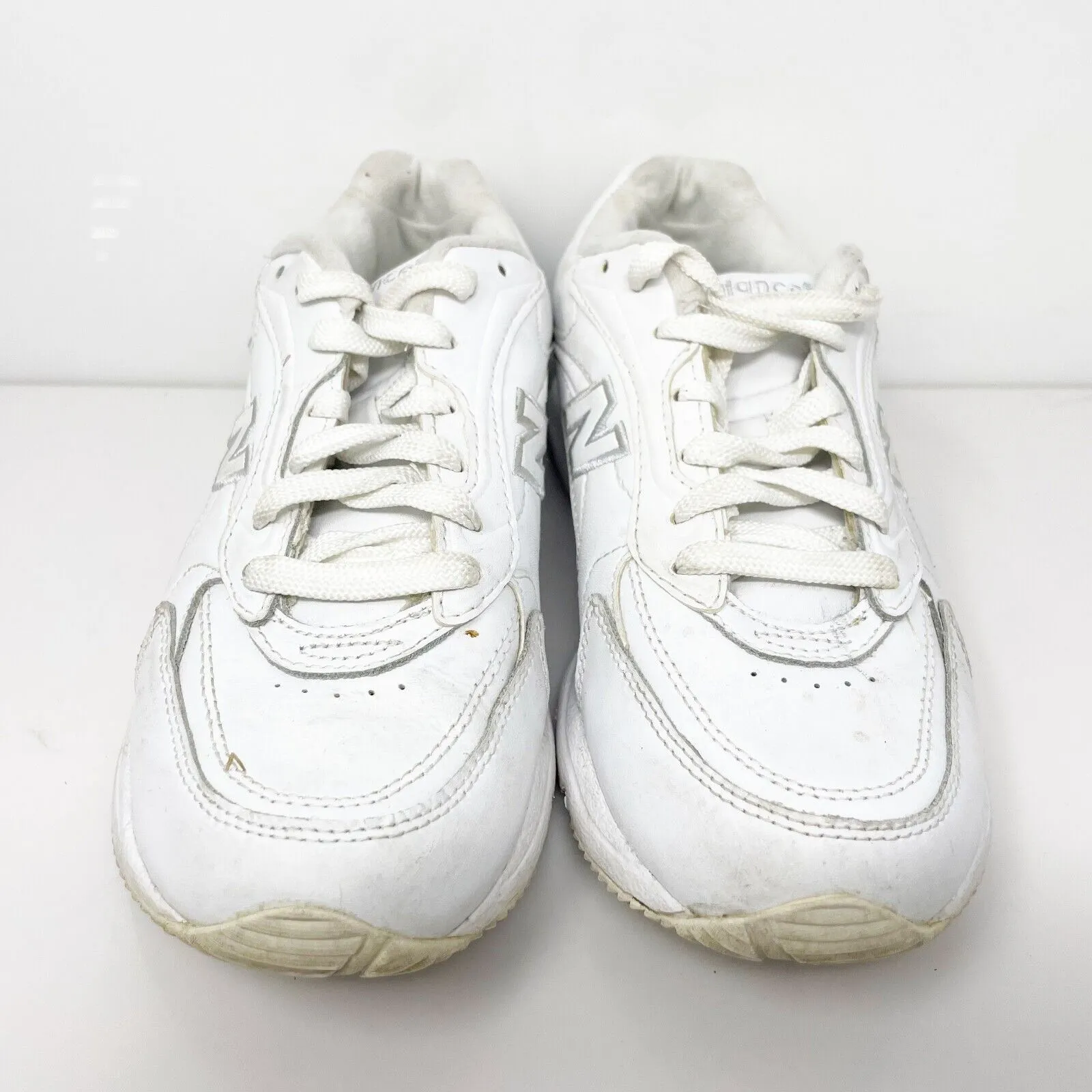 New Balance Womens 400 WW400WT White Casual Shoes Sneakers Size 7 B