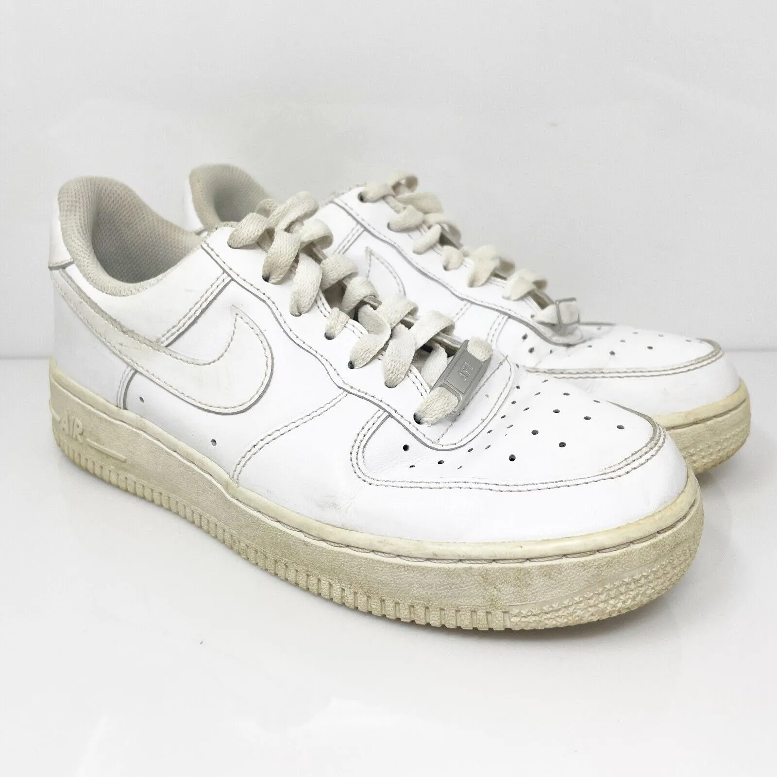 Nike Womens Air Force 1 07 315115-112 White Casual Shoes Sneakers Size 7