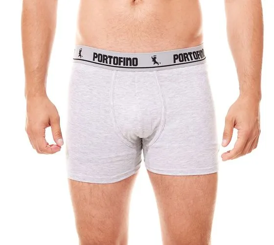 Pack of 6 PORTOFINO men s underwear comfortable boxer shorts PF100 black, navy, gray