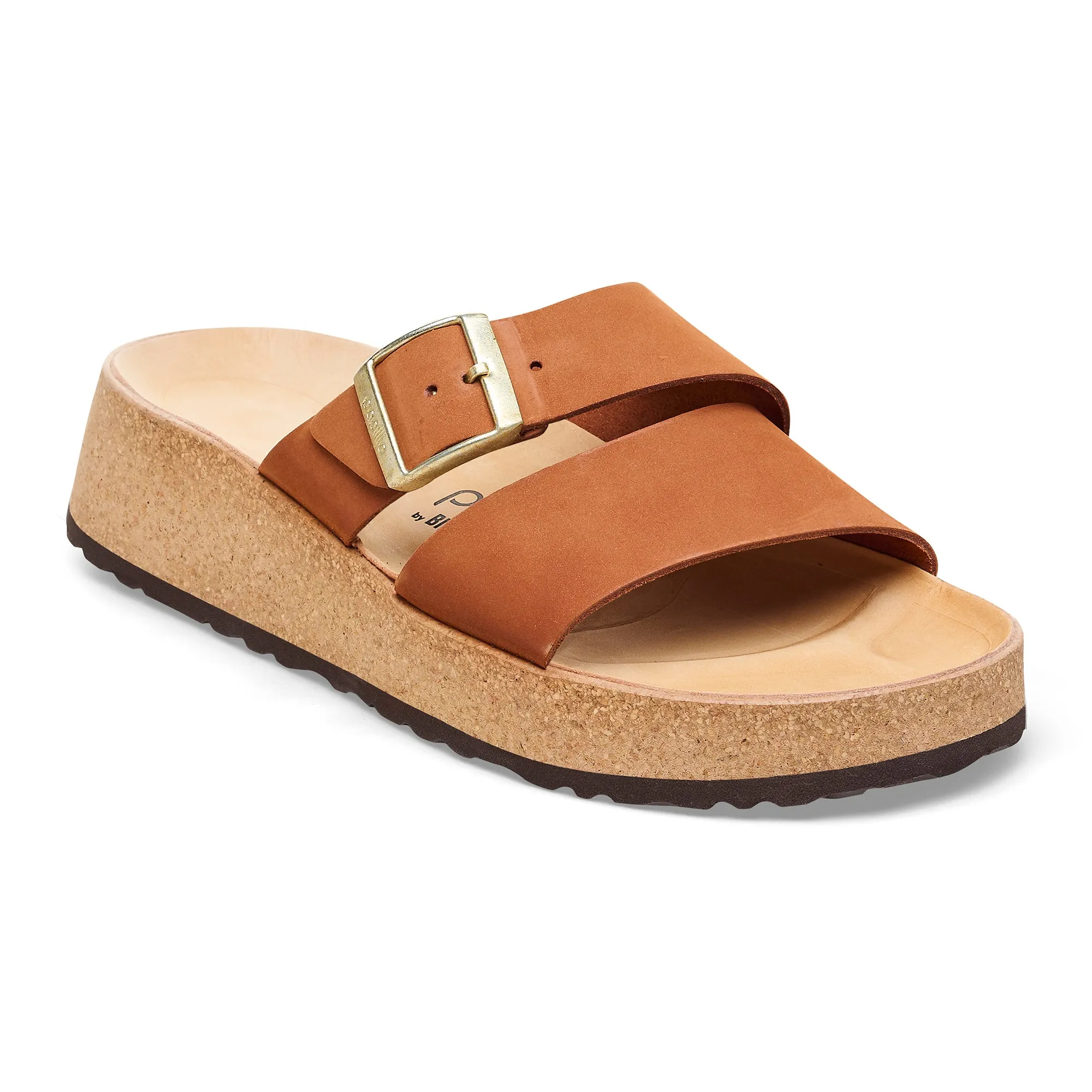 Papillio Almina pecan nubuck by Birkenstock