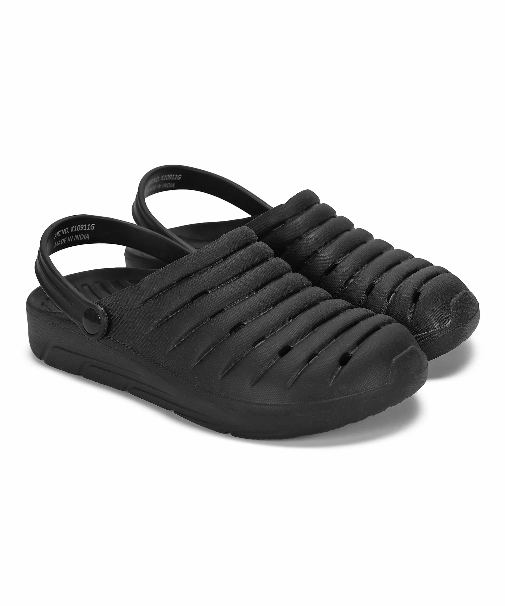 Paragon Blot K10911G Men Casual Clogs | Stylish, Anti-Skid, Durable | Casual & Comfortable | For Everyday Use