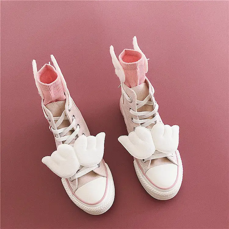 PINK MAGIC CANVAS SHOES BY81025