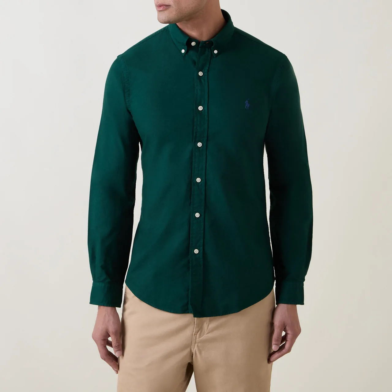 POLO RALPH LAUREN The Sustainable Edit Garment-Dyed Casual Shirt - Green