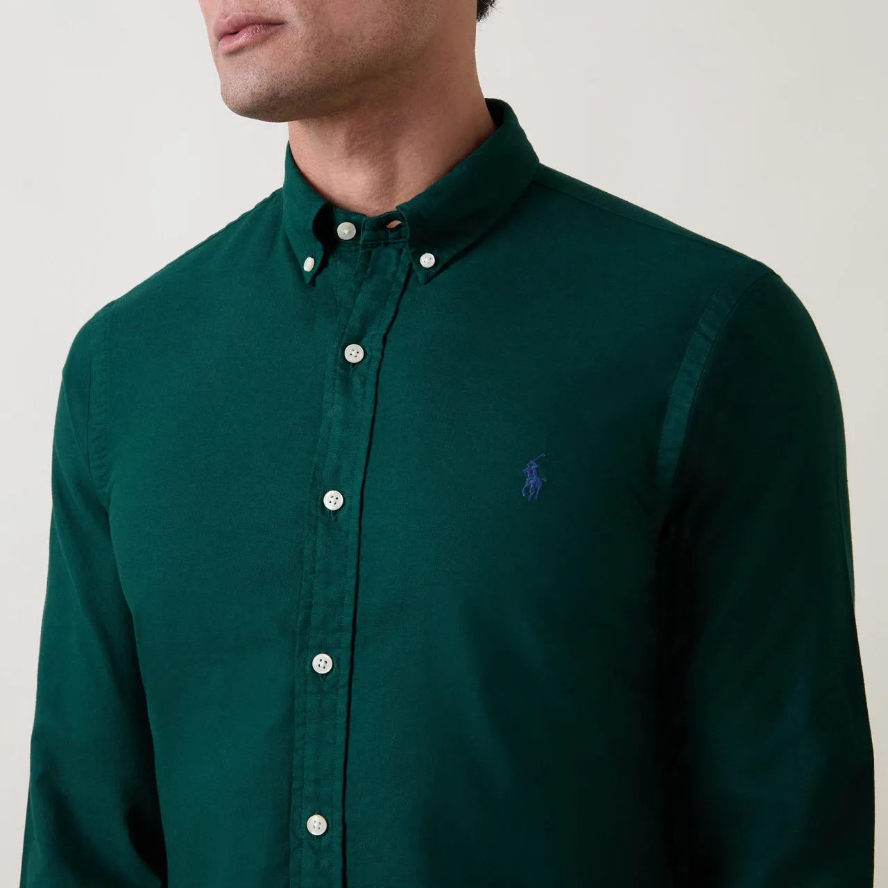 POLO RALPH LAUREN The Sustainable Edit Garment-Dyed Casual Shirt - Green