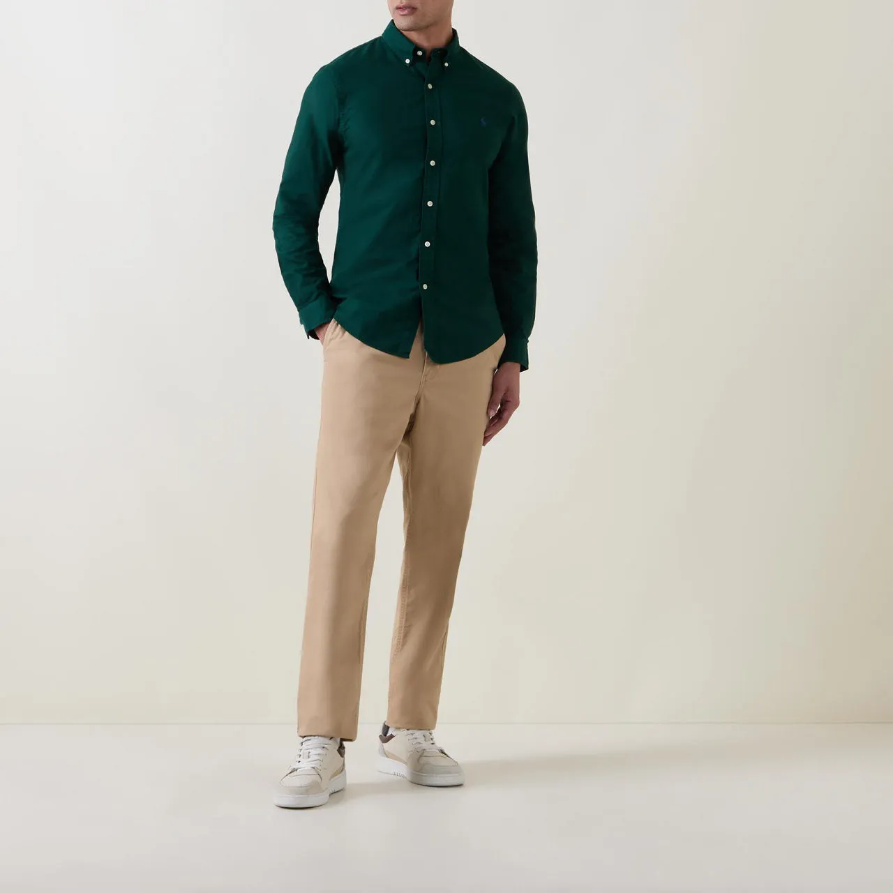 POLO RALPH LAUREN The Sustainable Edit Garment-Dyed Casual Shirt - Green