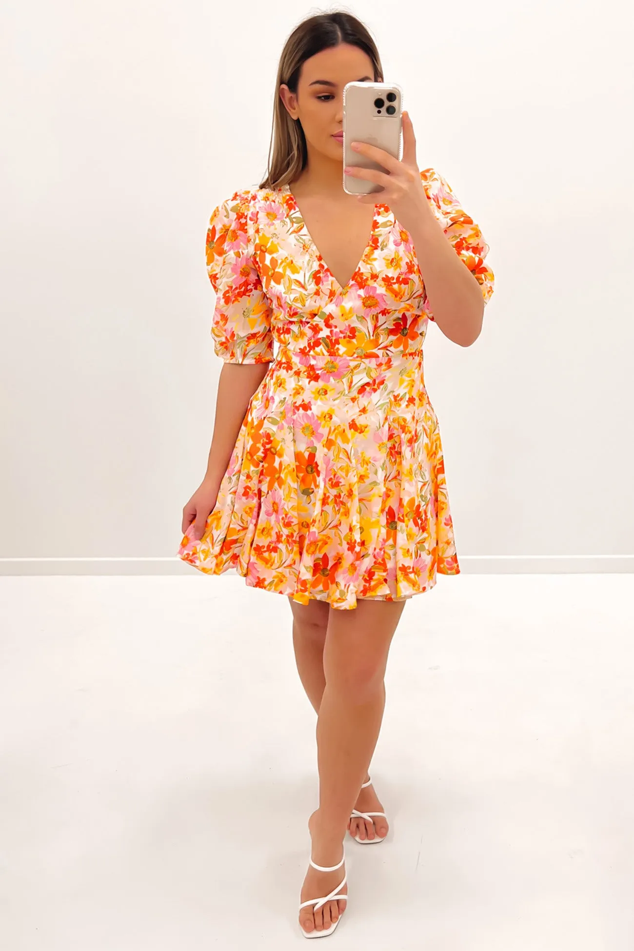 Rye Mini Dress Floral