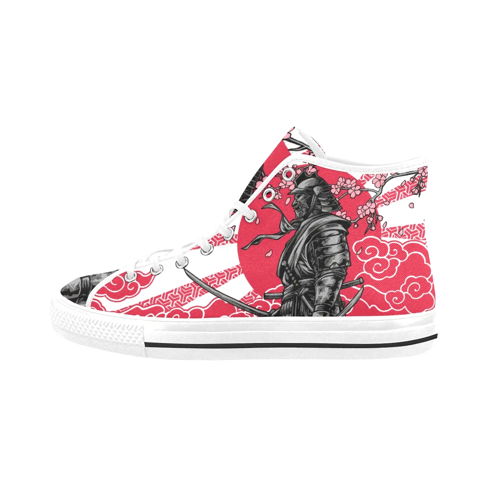 Samurai High Top Canvas Shoes