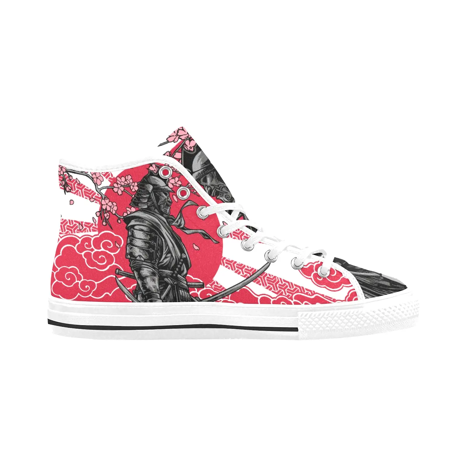 Samurai High Top Canvas Shoes