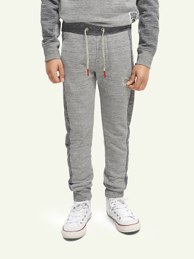 Scotch & Soda Boys Color Blocked Sweatpants _Grey 167545-0606