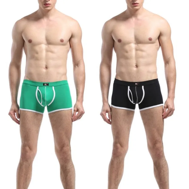 Sexy Men Cotton Underwear Boxer Trunkale Soft Underpants Boxers 7 Colors P18 SM6