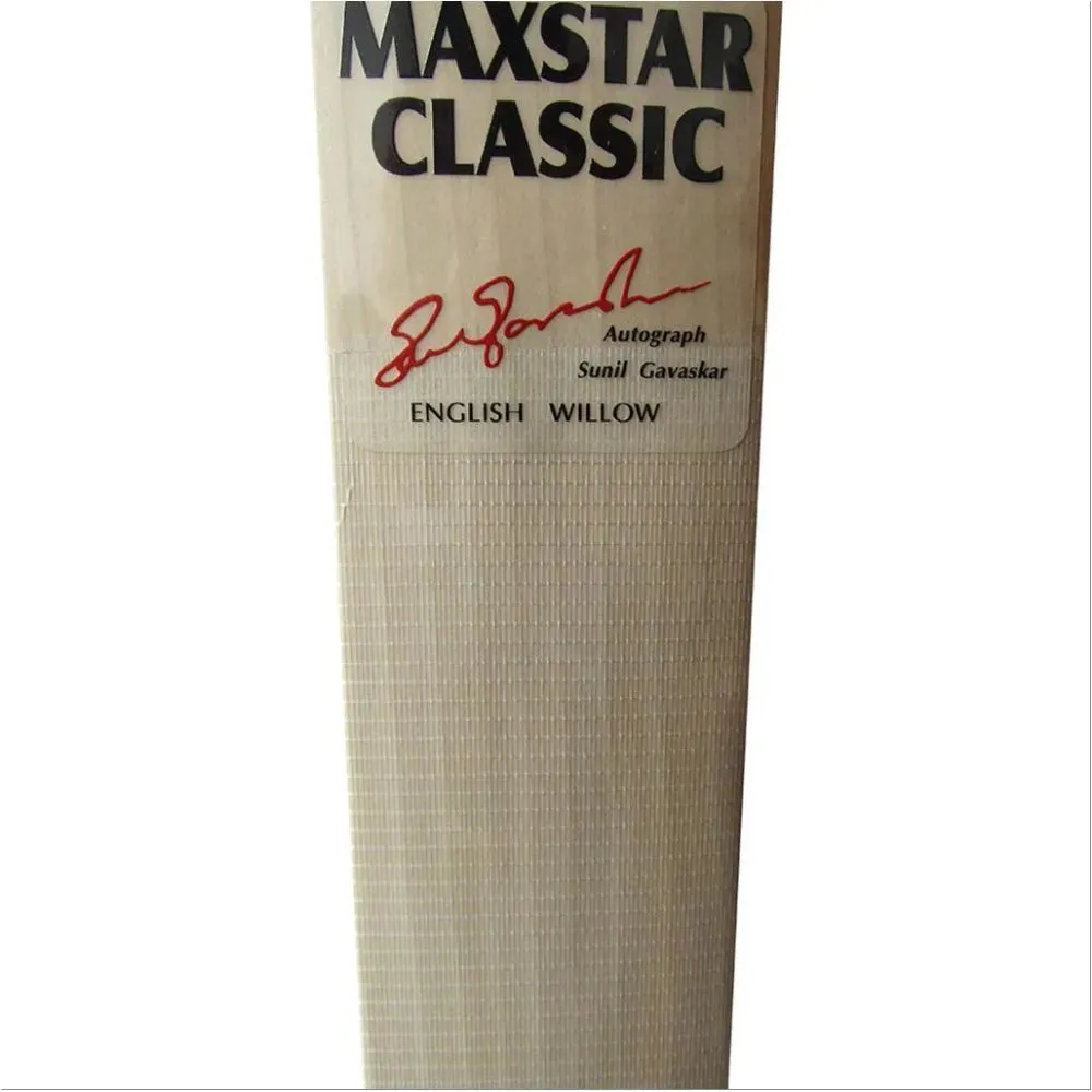 SG Maxstar Classic English Willow Cricket Bat (NO 6)