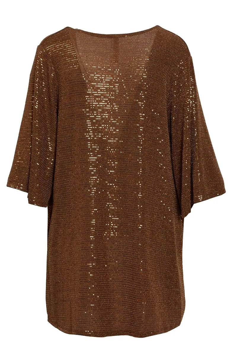 Sparkle in Your Eye Cardigan - Bronze