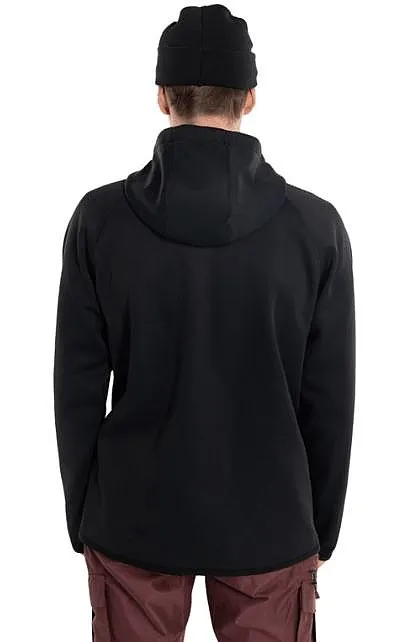 sweatshirt Burton Crown Weatherproof Fleece Zip - True Black - men´s