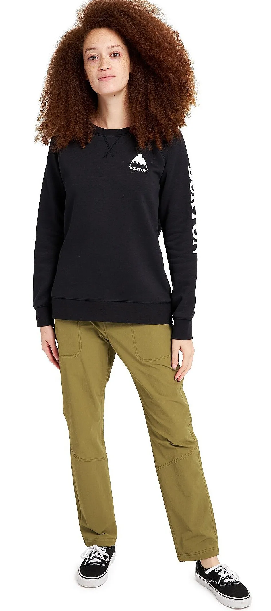 sweatshirt Burton Elite Crew - True Black - women´s