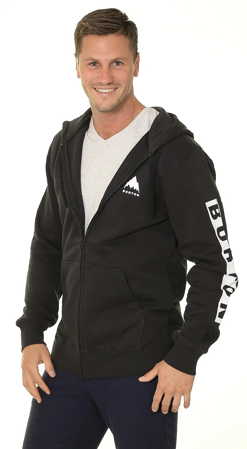 sweatshirt Burton Elite Zip - True Black - men´s