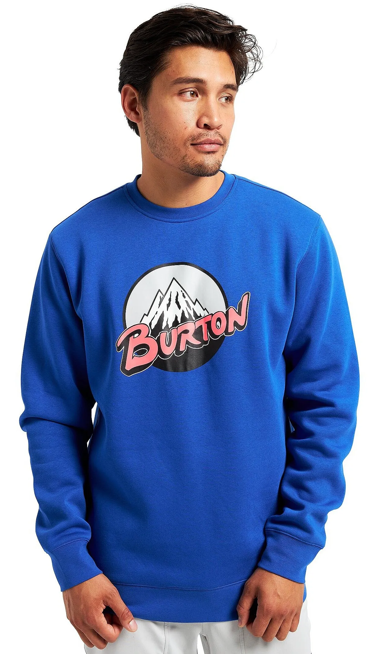 sweatshirt Burton Retro Mountain Crew - Cobalt Blue - men´s