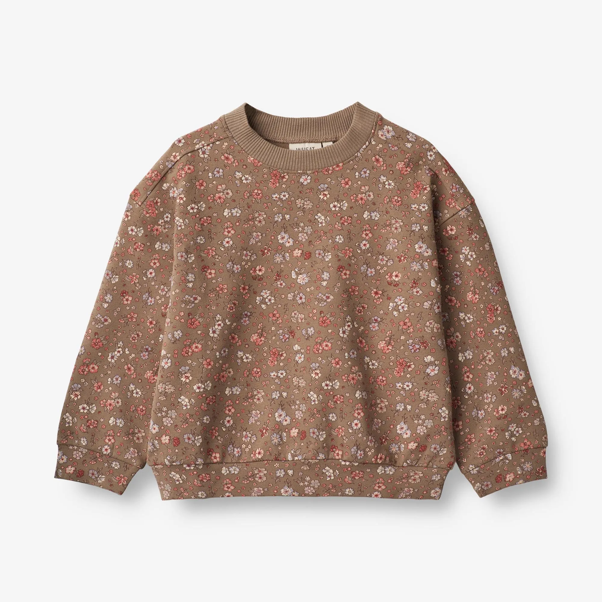 Sweatshirt Lia - cocoa brown meadow