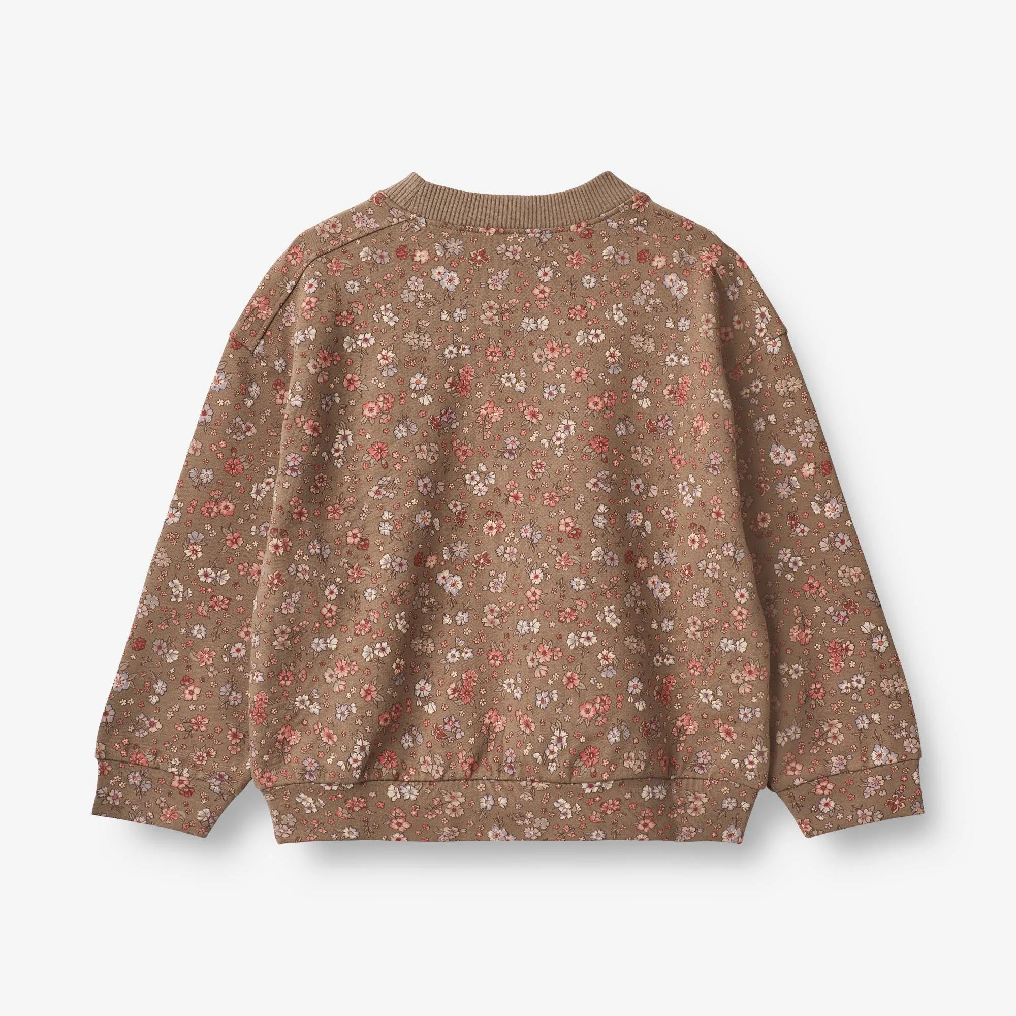 Sweatshirt Lia - cocoa brown meadow