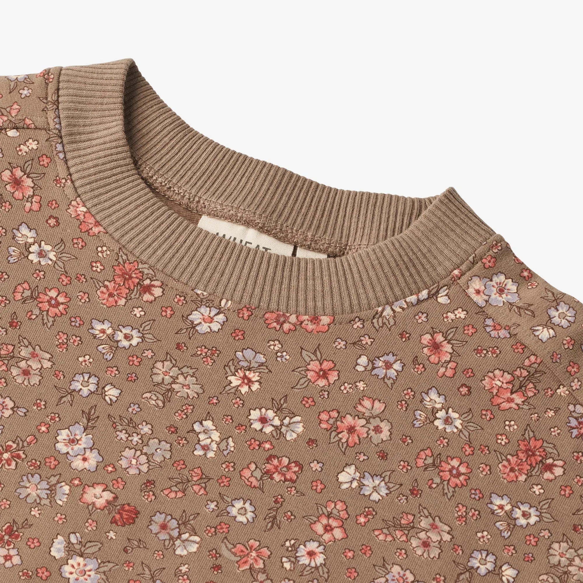 Sweatshirt Lia - cocoa brown meadow