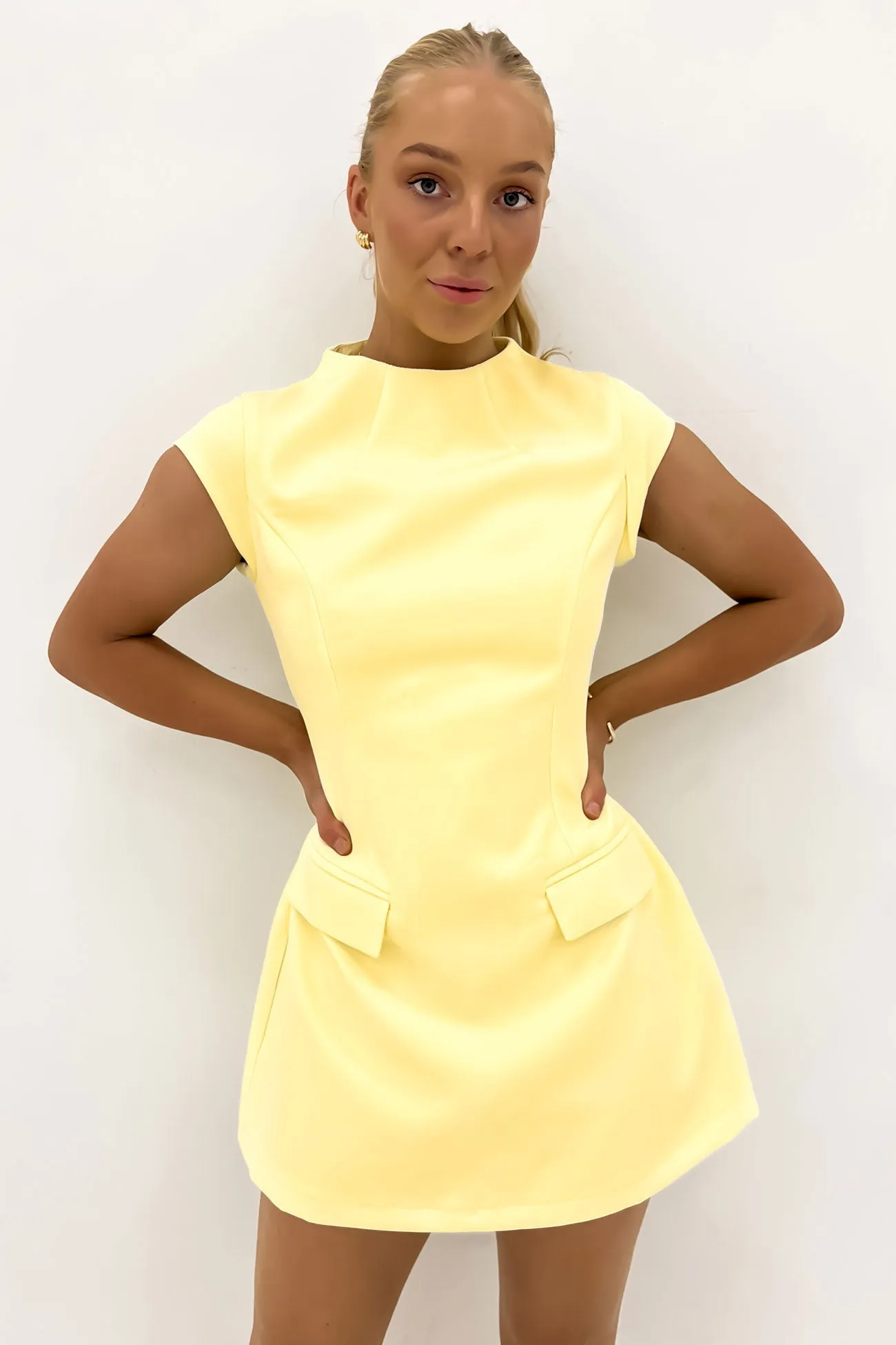 Tatiana Mini Dress Yellow