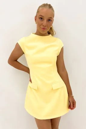 Tatiana Mini Dress Yellow