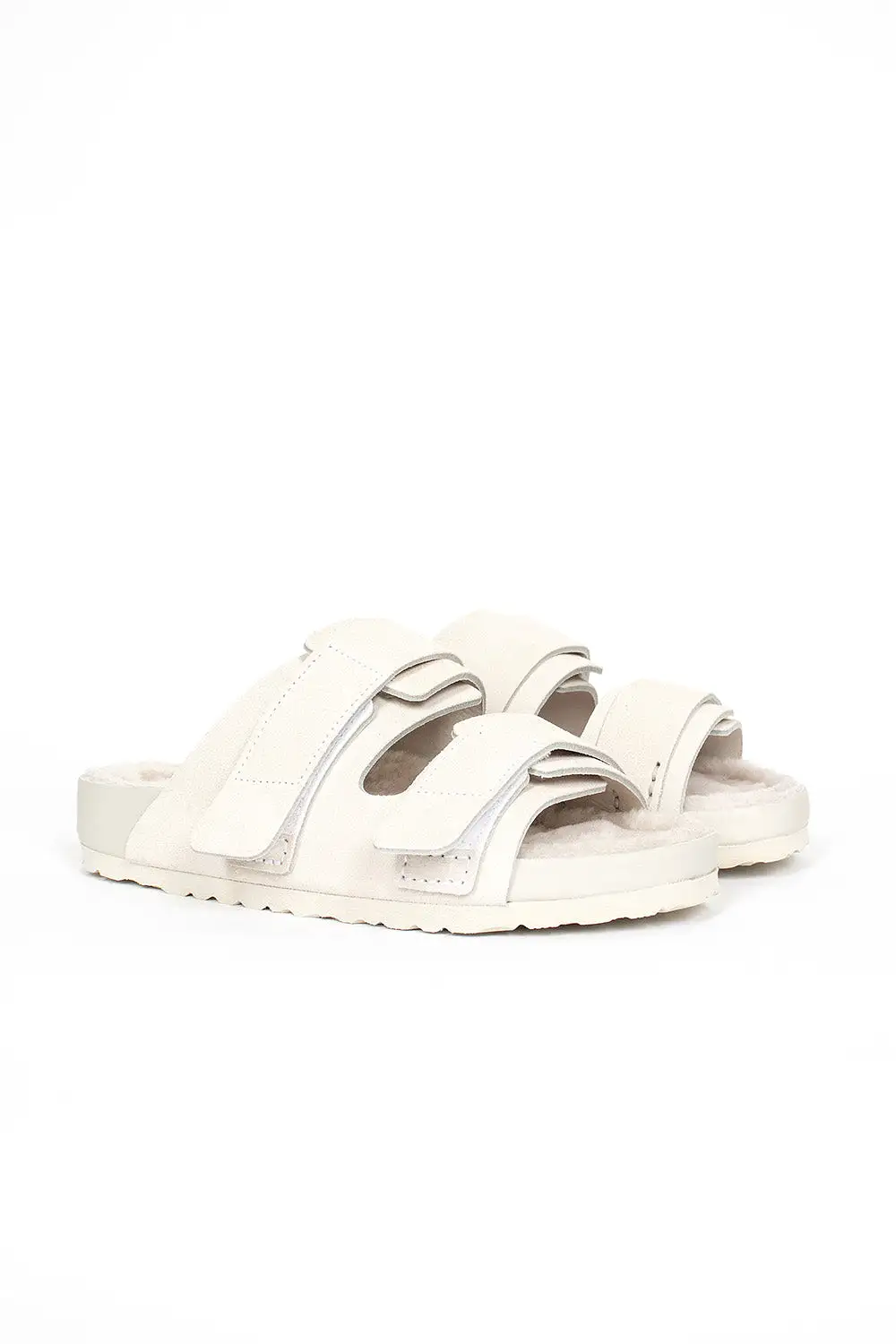 Uji VL Cazador Shearling Sandal Powder