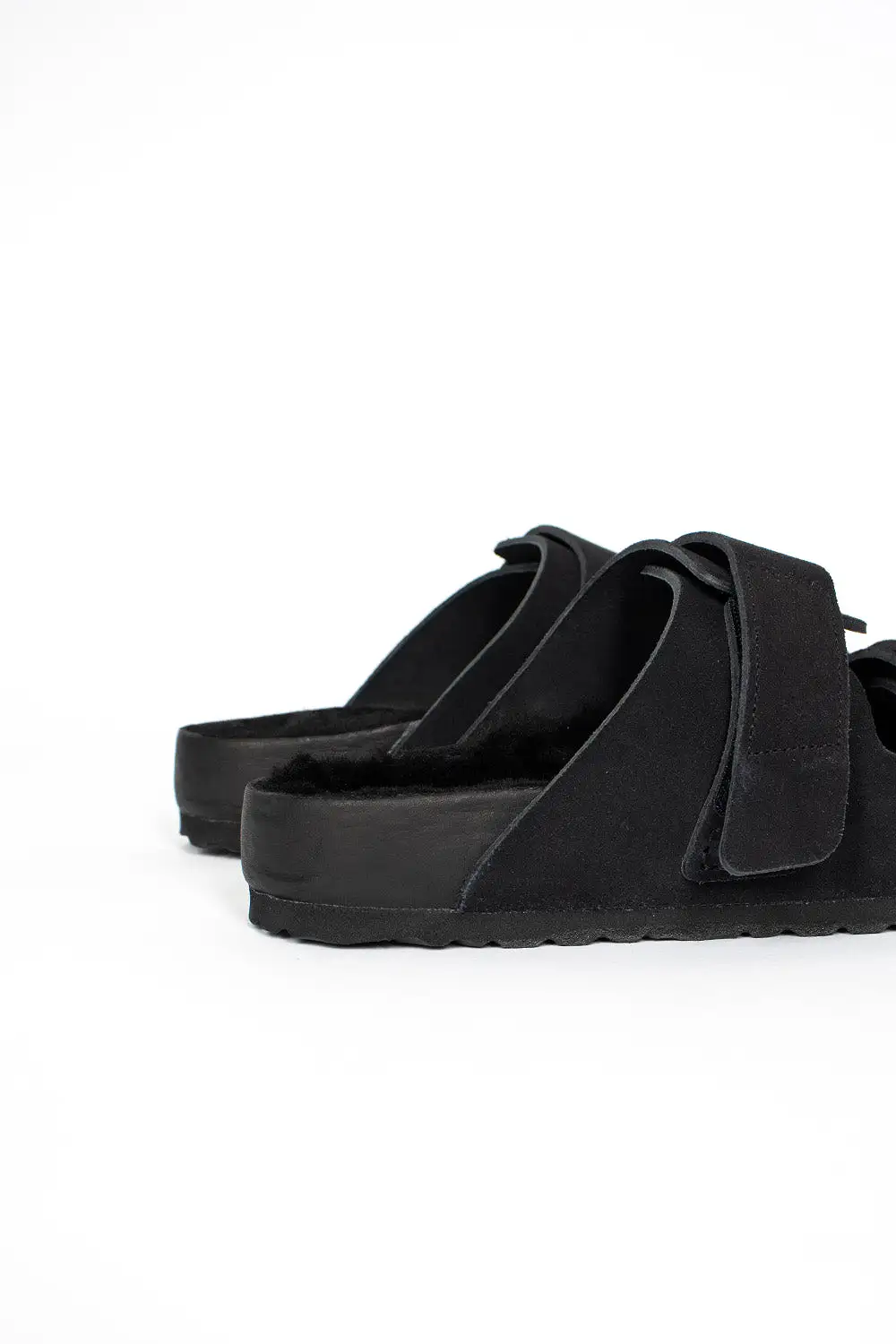 Uji VL Cazador Shearling Sandal Slate