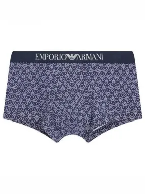 UNDERWEAR Men s Logo Banding Patterned Drawn Navy 270566