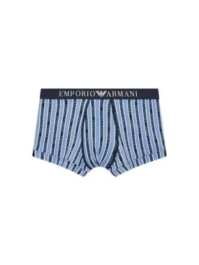 UNDERWEAR Overseas Station Season Big Chance 8 18 Men s Logo Pattern Cotton Drawn Blue 270959